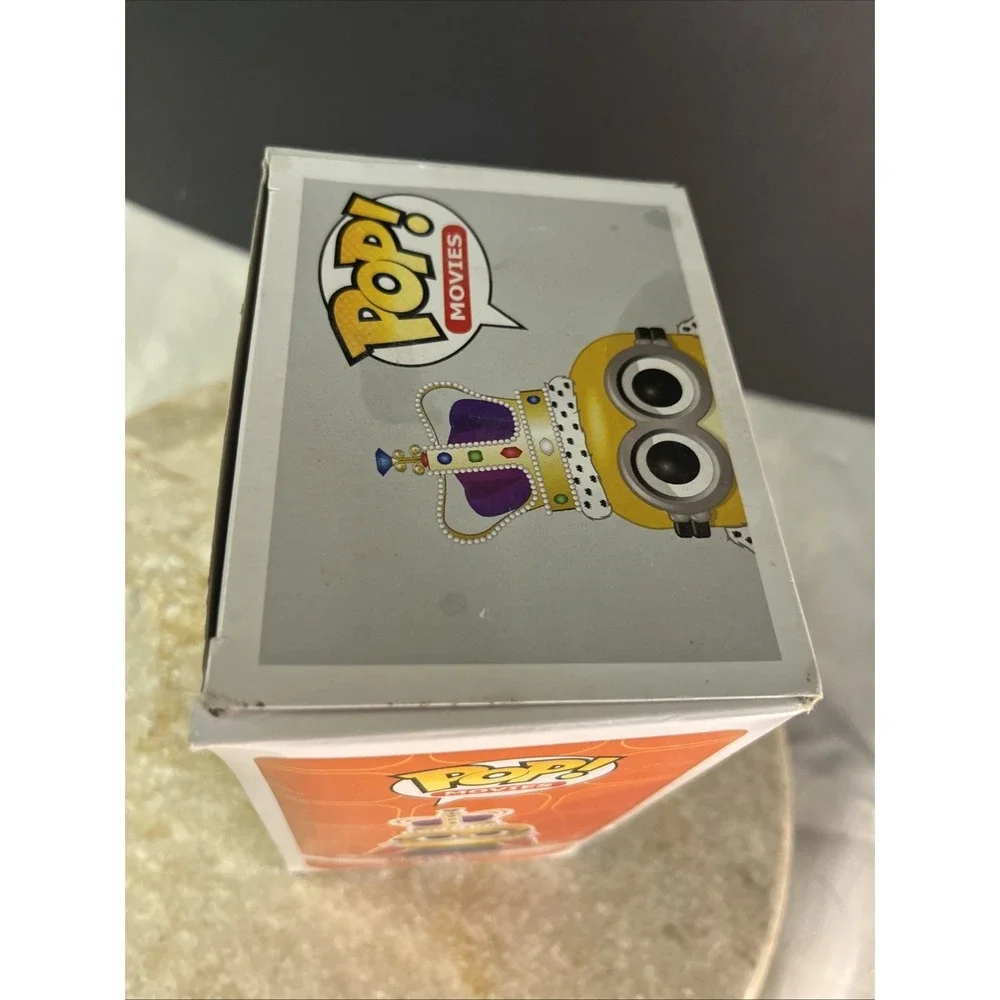 Funko Pop Movies Minions King Bob #168 Vinyl Figure New Sealed Collectible